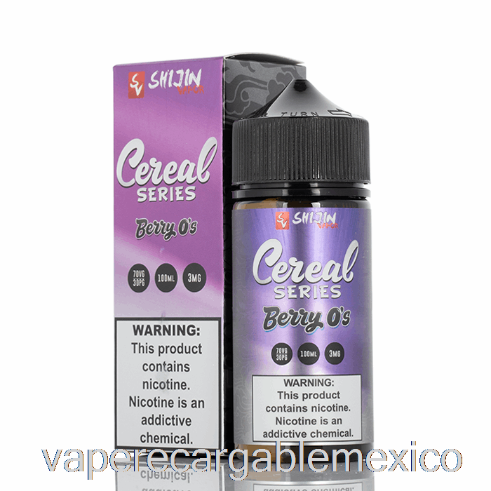 Vape Recargable Berry O's - Serie Cereales - Shijin Vapor - 100ml 6mg